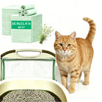 Cat Litter Pads Light Green 40CT